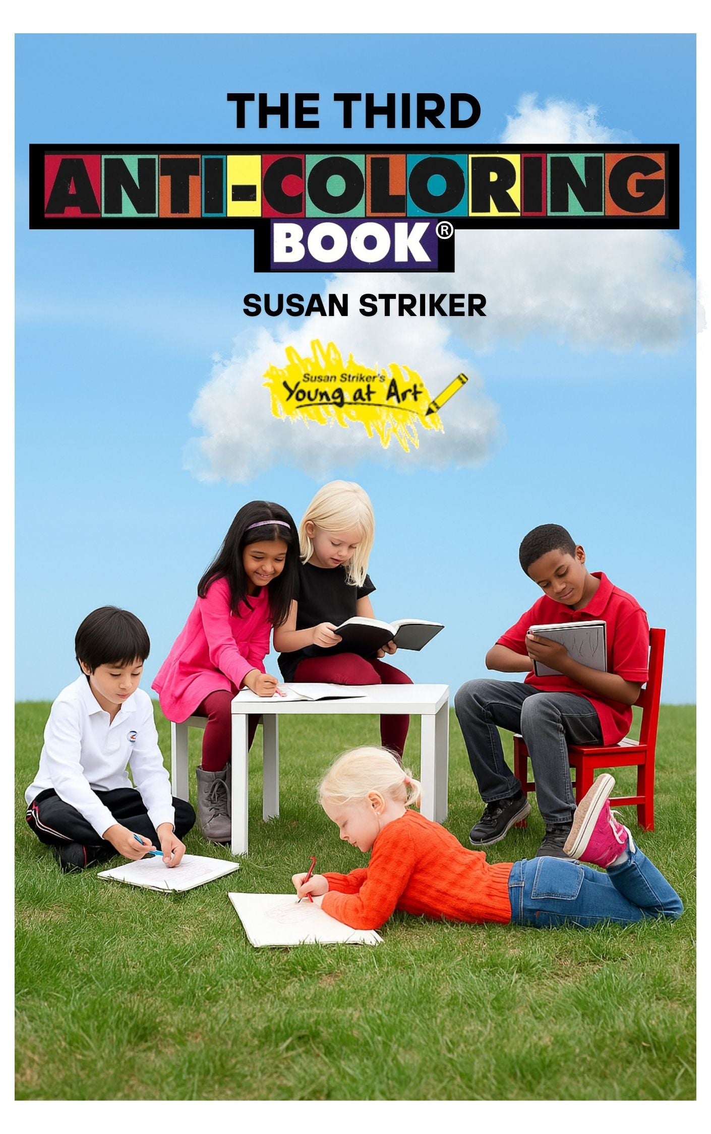 The Anti-Coloring® Books (Physical or Digital)