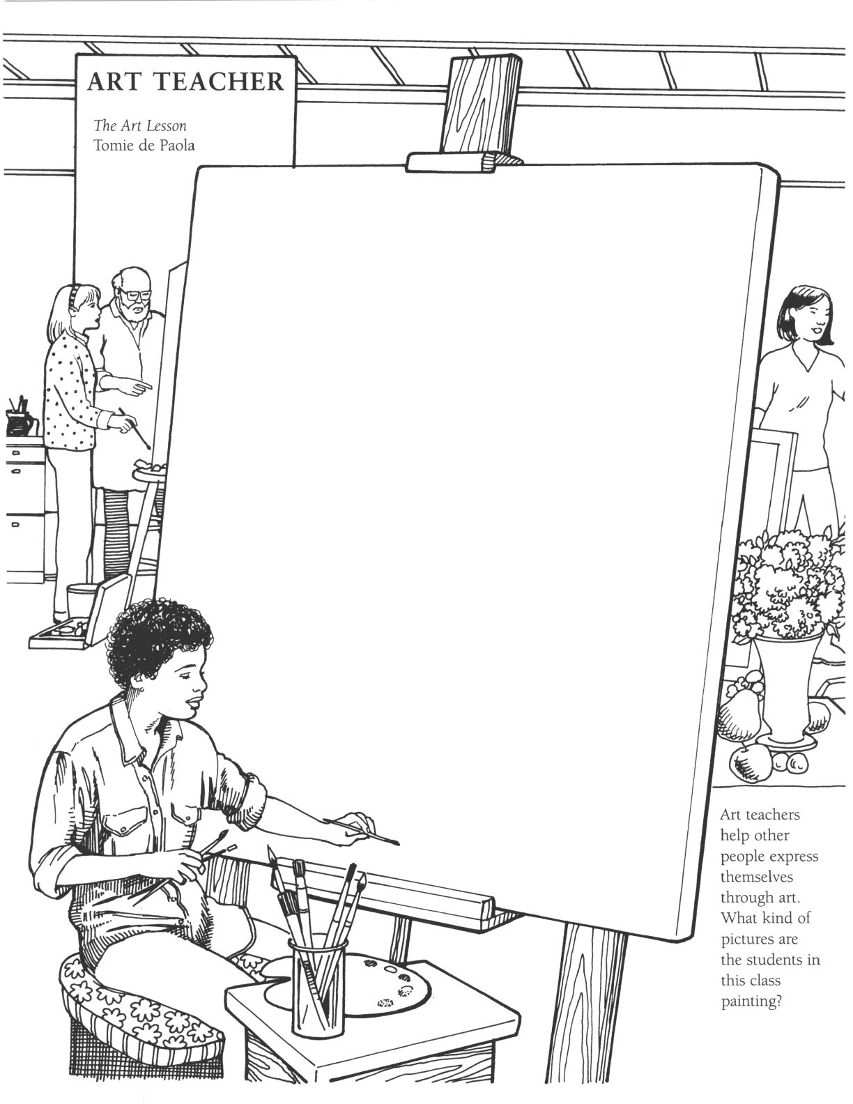 Artists at Work (Physical or Digital)