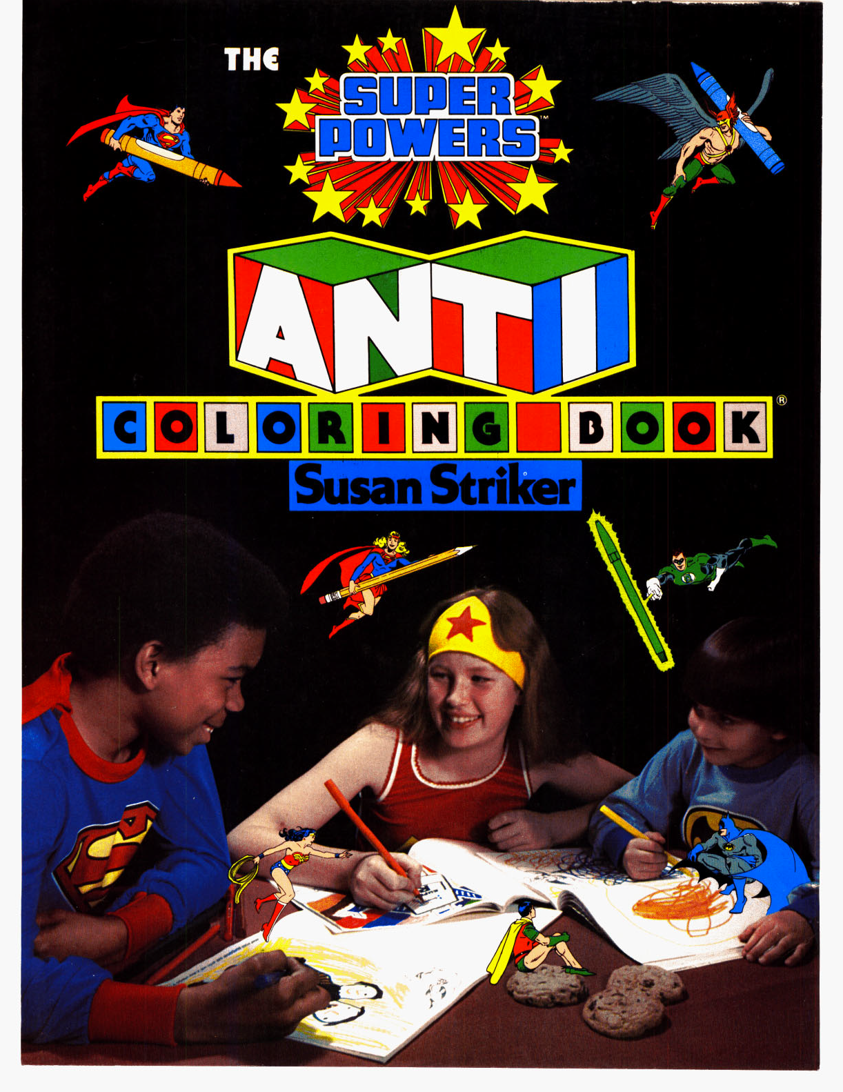 The Super Powers Anti-Coloring Book® (Digital Only)