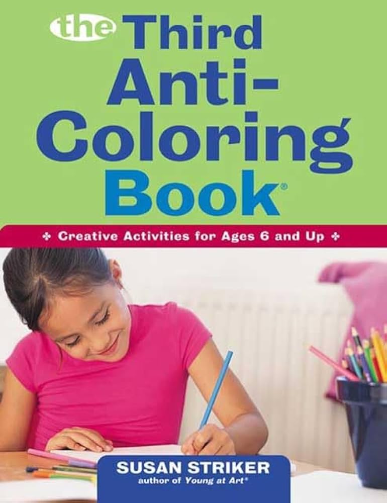 The Anti-Coloring® Books (Physical or Digital)